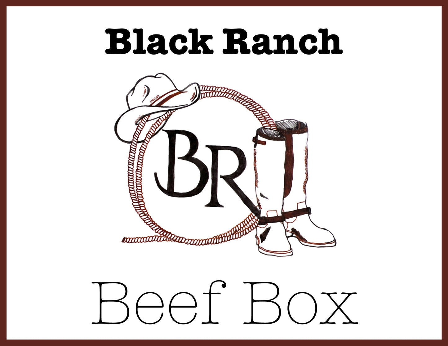 Ground Beef Only Meat box