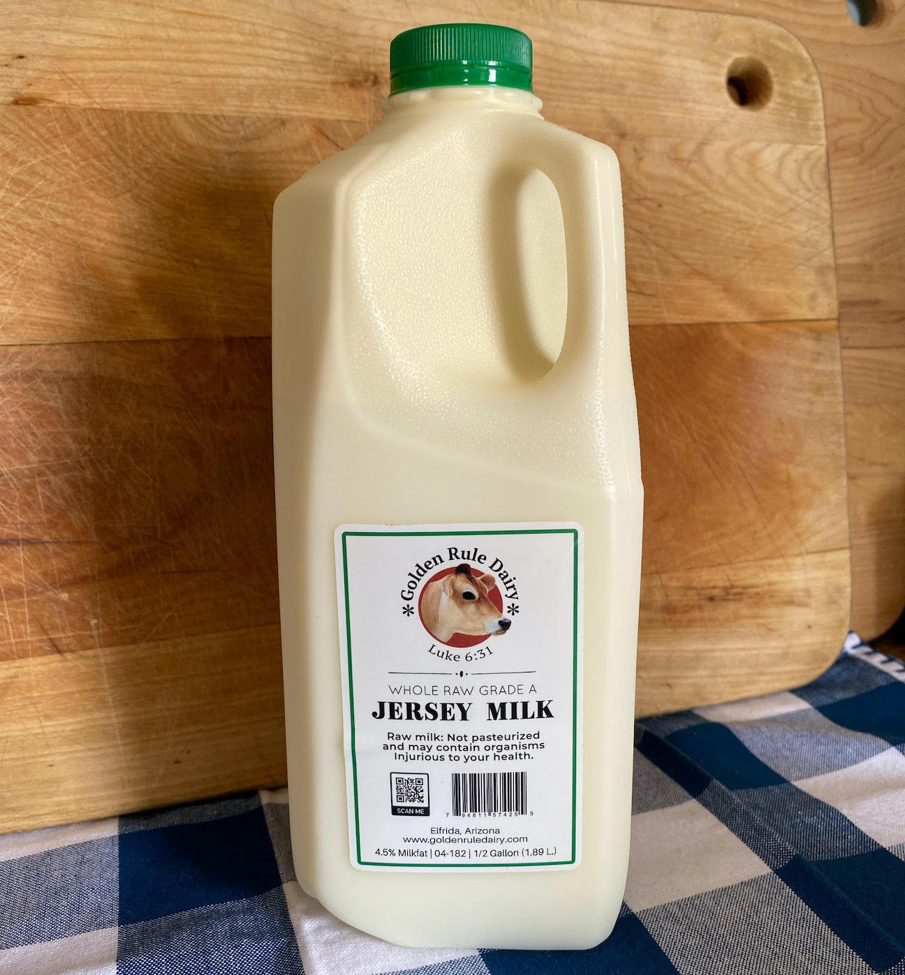 Raw Milk (Half Gallon)