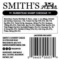 Raw Cheese (Sharp Cheddar)