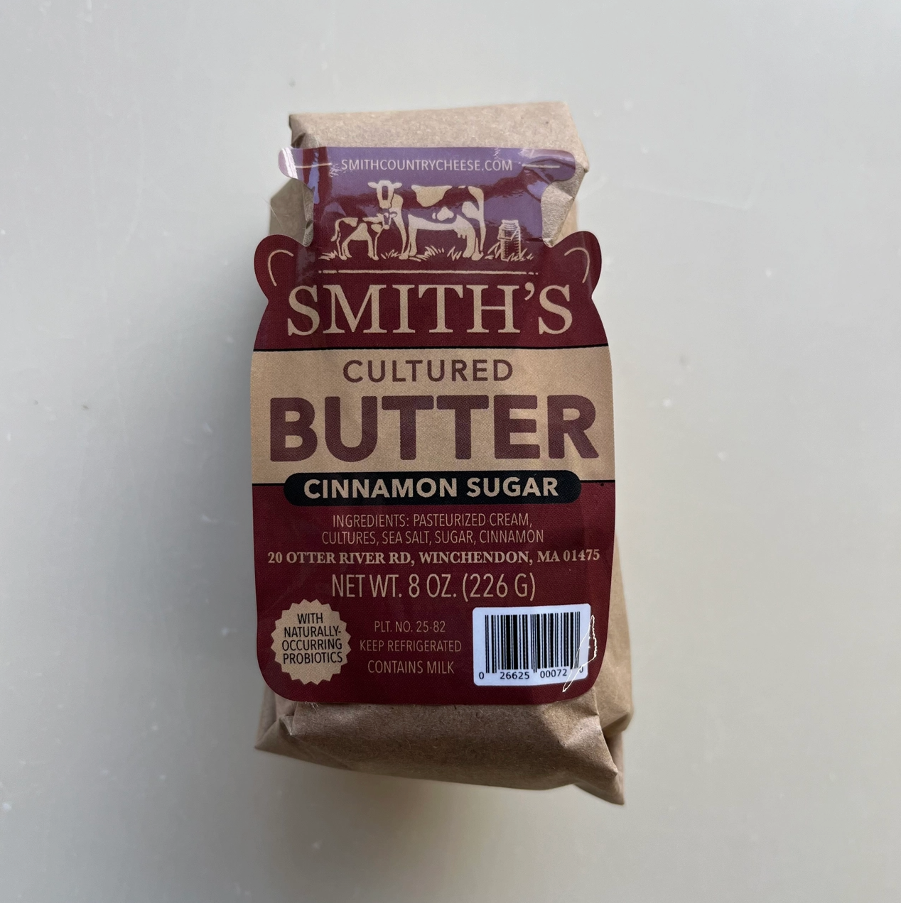 Cultured Butter: Cinnamon-Sugar