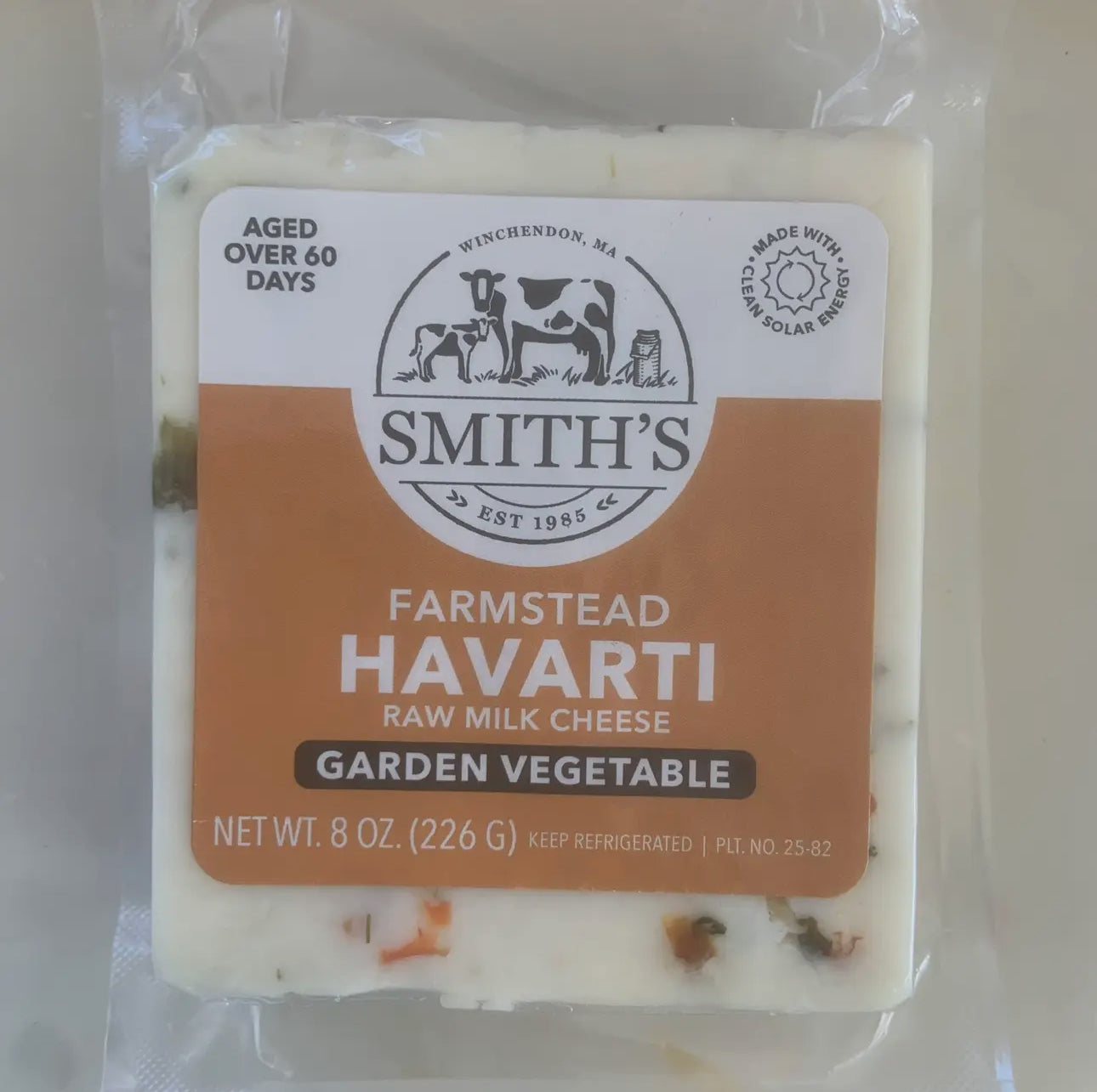 Raw Havarti, Garden Vegetable